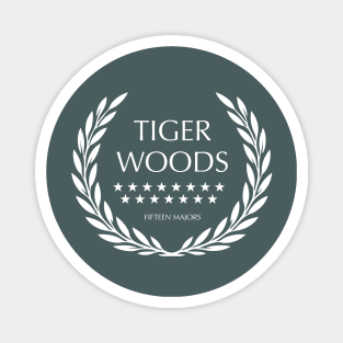 Tiger Woods - Fifteen Majors Magnet